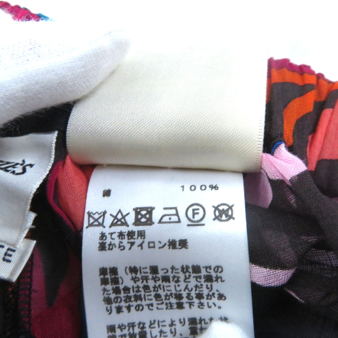 HERMES Pants Main: 100% cotton multicolor Women 34 Used Authentic