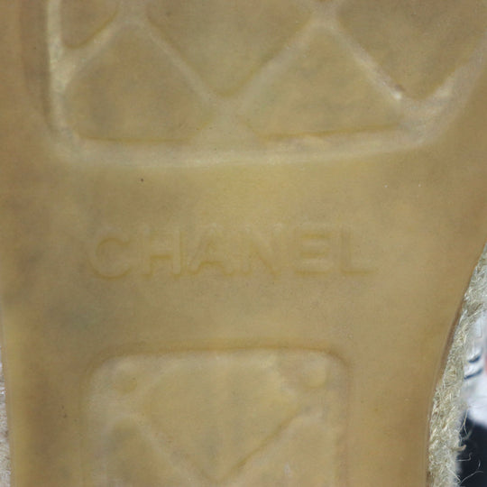 CHANEL Slip-on G29762 Main: Canvas Multi Women 38 Used Authentic