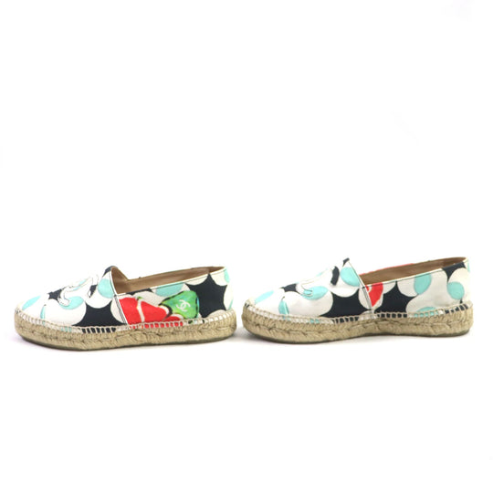 CHANEL Slip-on G29762 Main: Canvas Multi Women 38 Used Authentic