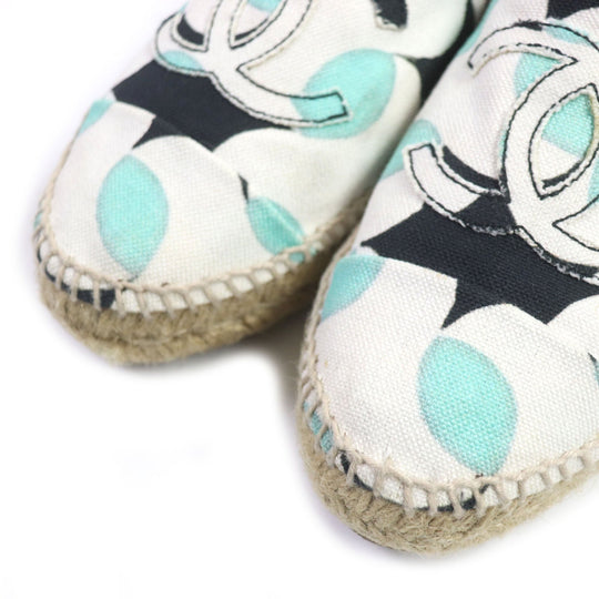 CHANEL Slip-on G29762 Main: Canvas Multi Women 38 Used Authentic