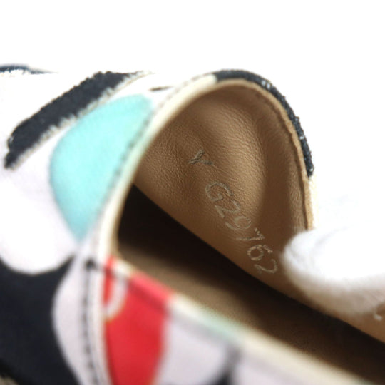 CHANEL Slip-on G29762 Main: Canvas Multi Women 38 Used Authentic