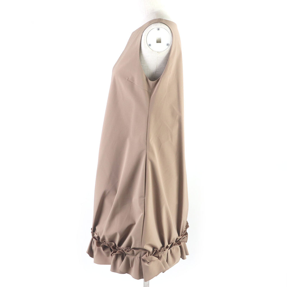 FOXEY NEW YORK one piece 31765 Outer: 93% polyester, Outer: 7% polyurethane, Lining: 100% polyester beige Women 40 Used Authentic