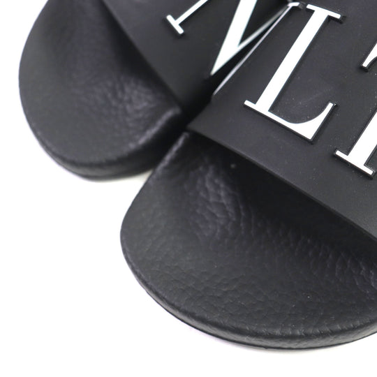 VALENTINO Sandals Main: Rubber, Main: Leather Black White VLTN Women 35 Used Authentic