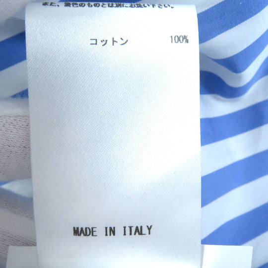 JIL SANDER skirt JSPQ353306 Main: 100% cotton Blue white Women 32 Used Authentic