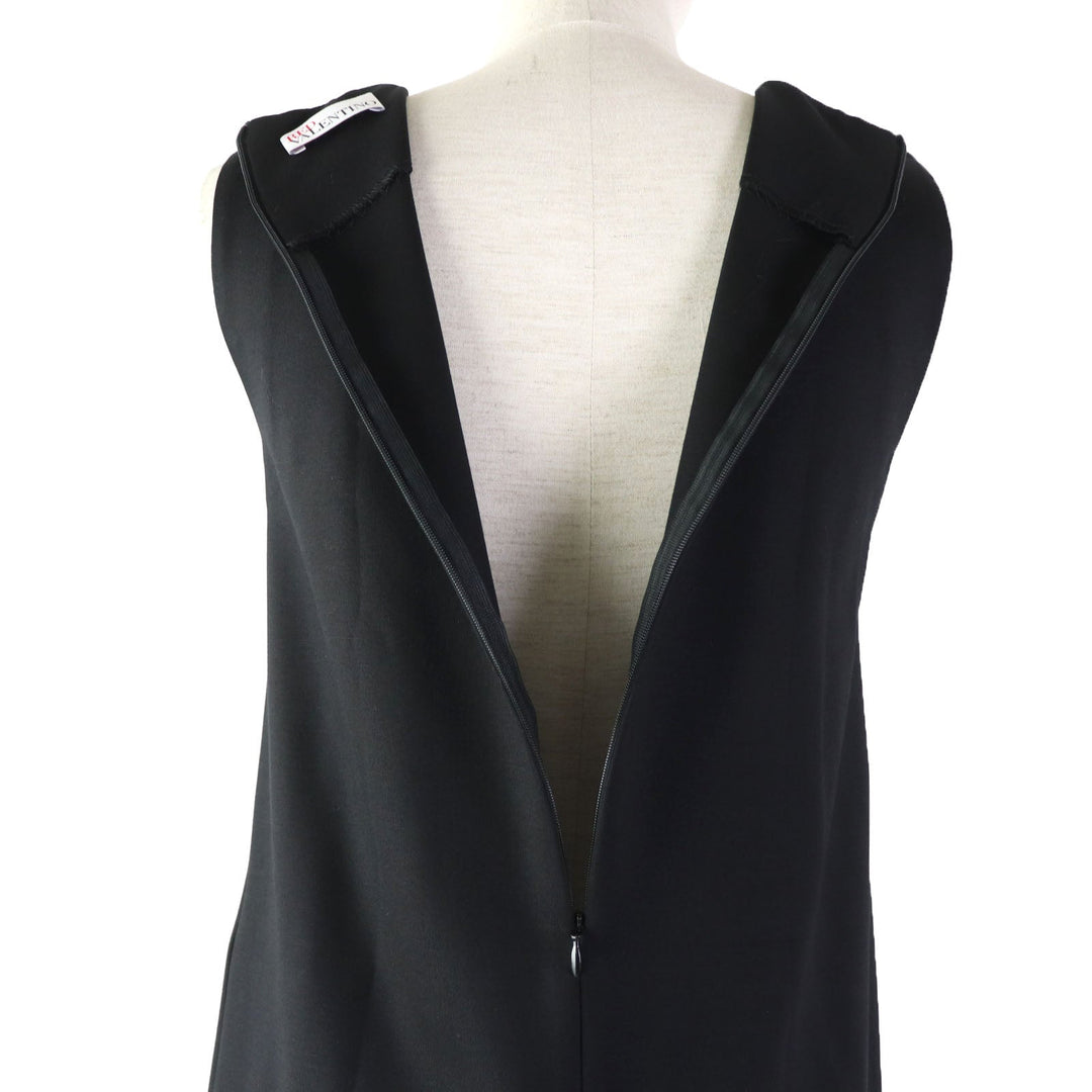 RED VALENTINO one piece Main: 67% rayon, 25% nylon, 5% polyurethane black Women S Used Authentic