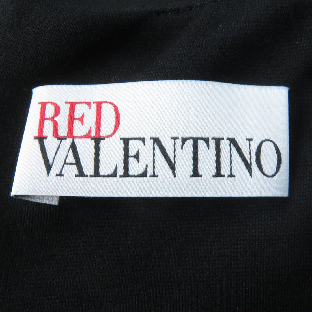 RED VALENTINO one piece Main: 67% rayon, 25% nylon, 5% polyurethane black Women S Used Authentic