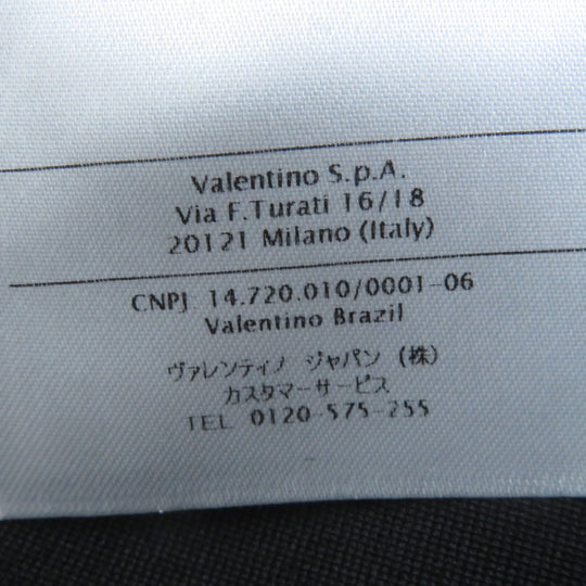 RED VALENTINO one piece Main: 67% rayon, 25% nylon, 5% polyurethane black Women S Used Authentic