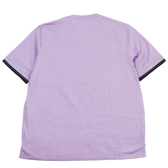 HERMES Short sleeve T-shirt Main: 100% cotton purple mens L Used Authentic