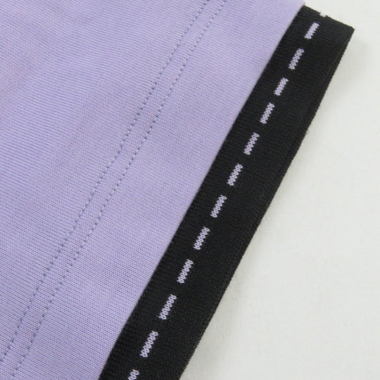 HERMES Short sleeve T-shirt Main: 100% cotton purple mens L Used Authentic