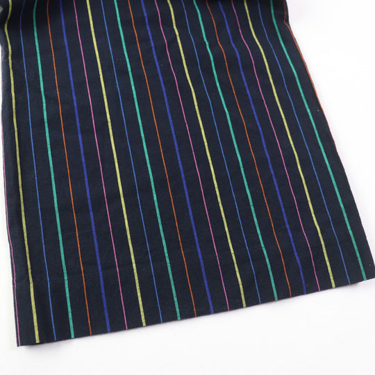ISSEY MIYAKE Wide pants IL13FF313 Main: 100% linen multicolor Women 3 Used Authentic