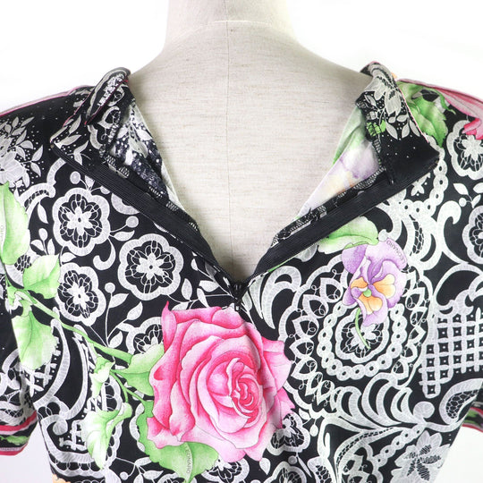 LEONARD setup Main: 100% cotton, lining: 100% cupra Black type Women L Used Authentic