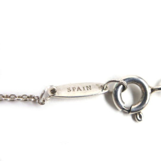 TIFFANY&Co. Necklace Main: AG925, Part: Diamond Silver By the yard Women Used Authentic