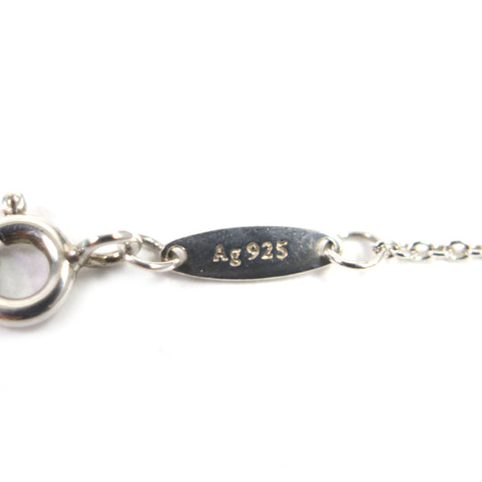TIFFANY&Co. Necklace Main: AG925, Part: Diamond Silver By the yard Women Used Authentic