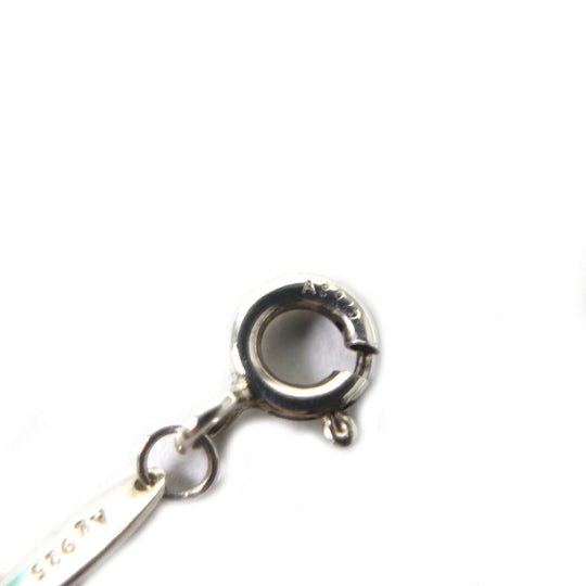 TIFFANY&Co. Necklace Main: AG925, Part: Diamond Silver By the yard Women Used Authentic