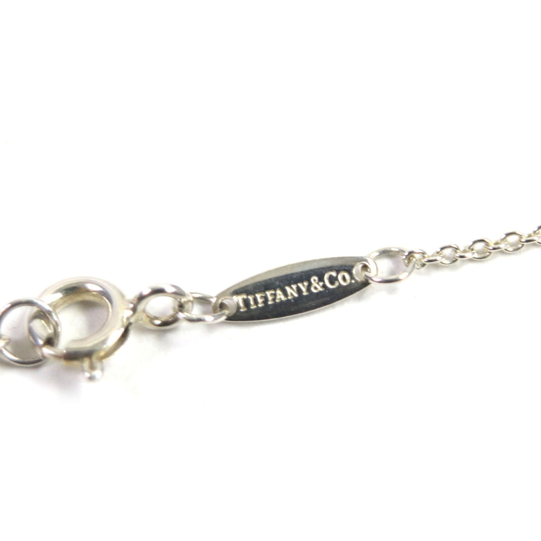 TIFFANY&Co. Necklace Main: AG925, Part: 1P pink sapphire Silver pink By the yard Women Used Authentic