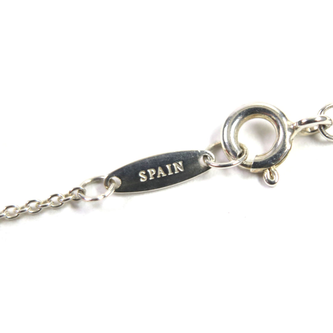 TIFFANY&Co. Necklace Main: AG925, Part: 1P pink sapphire Silver pink By the yard Women Used Authentic