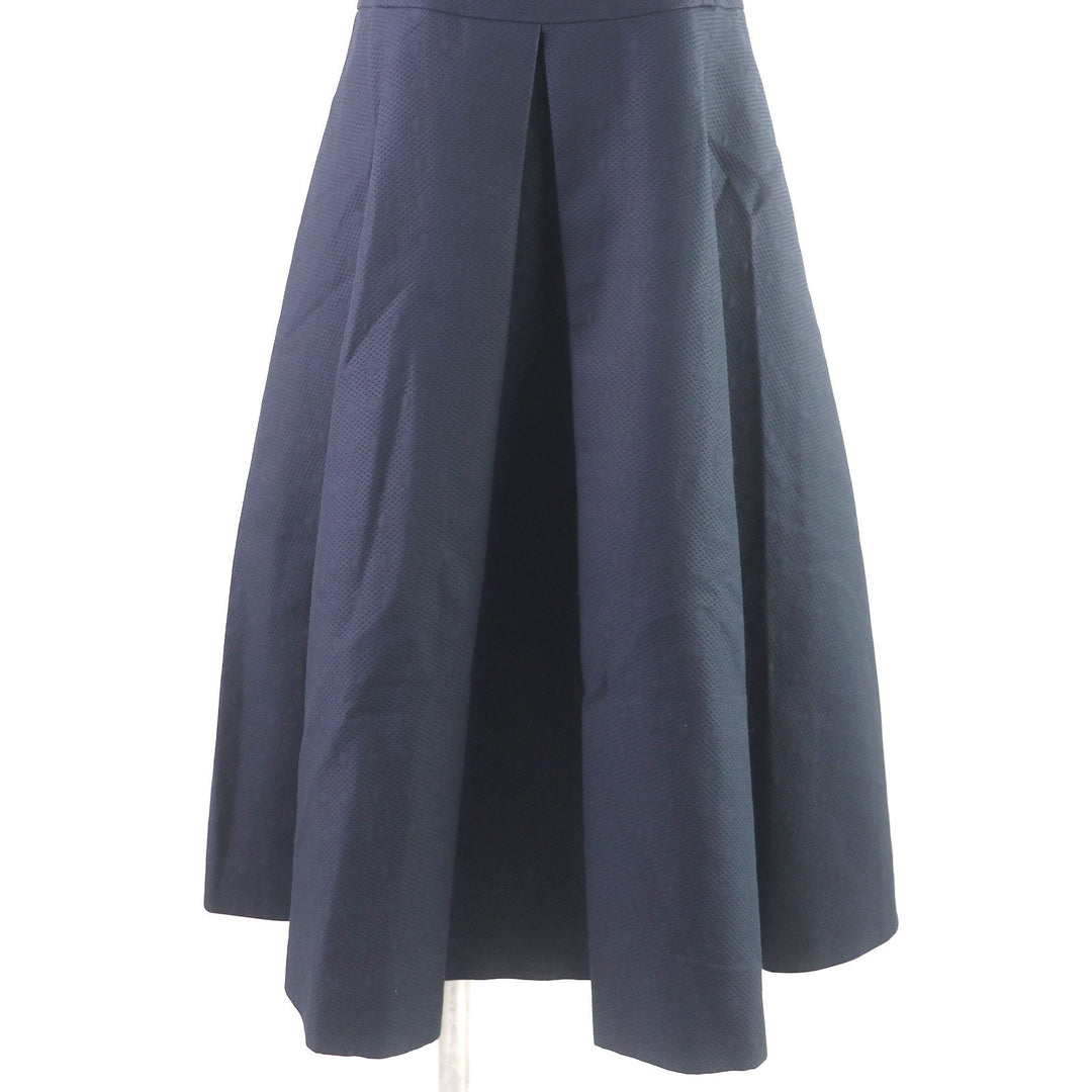 FOXEY dress 39686 Outer: 100% cotton, Lining: 100% cupra, Lace/Outer: 100% rayon, Lining: 100% cotton Dark navy Women 38 Used Authentic