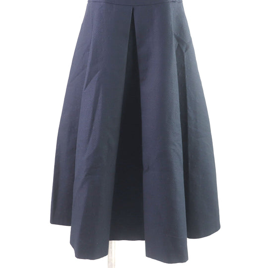 FOXEY dress 39686 Outer: 100% cotton, Lining: 100% cupra, Lace/Outer: 100% rayon, Lining: 100% cotton Dark navy Women 38 Used Authentic