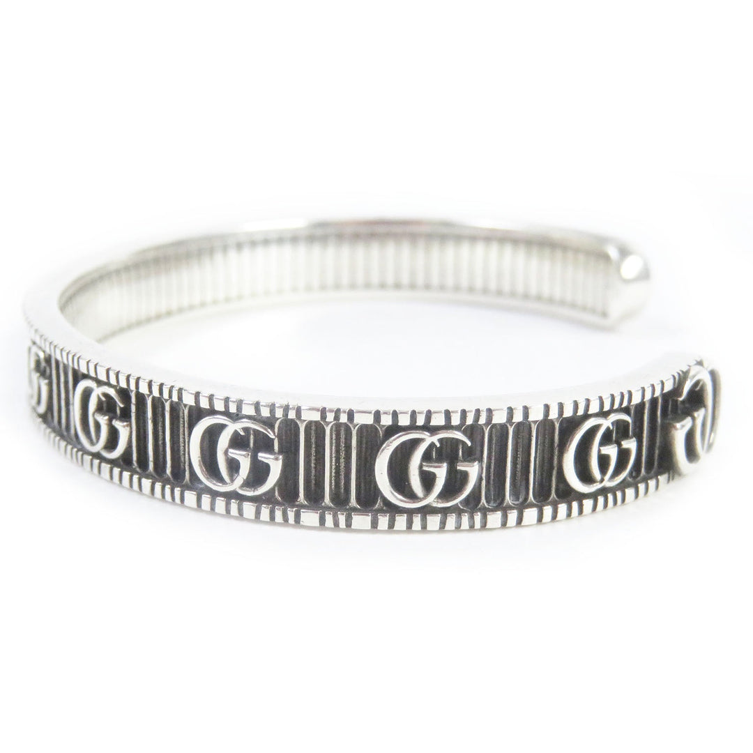 GUCCI Bangle 551903 Main�FAG925 Silver Women 17 Used Authentic