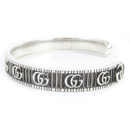 GUCCI Bangle 551903 Main�FAG925 Silver Women 17 Used Authentic