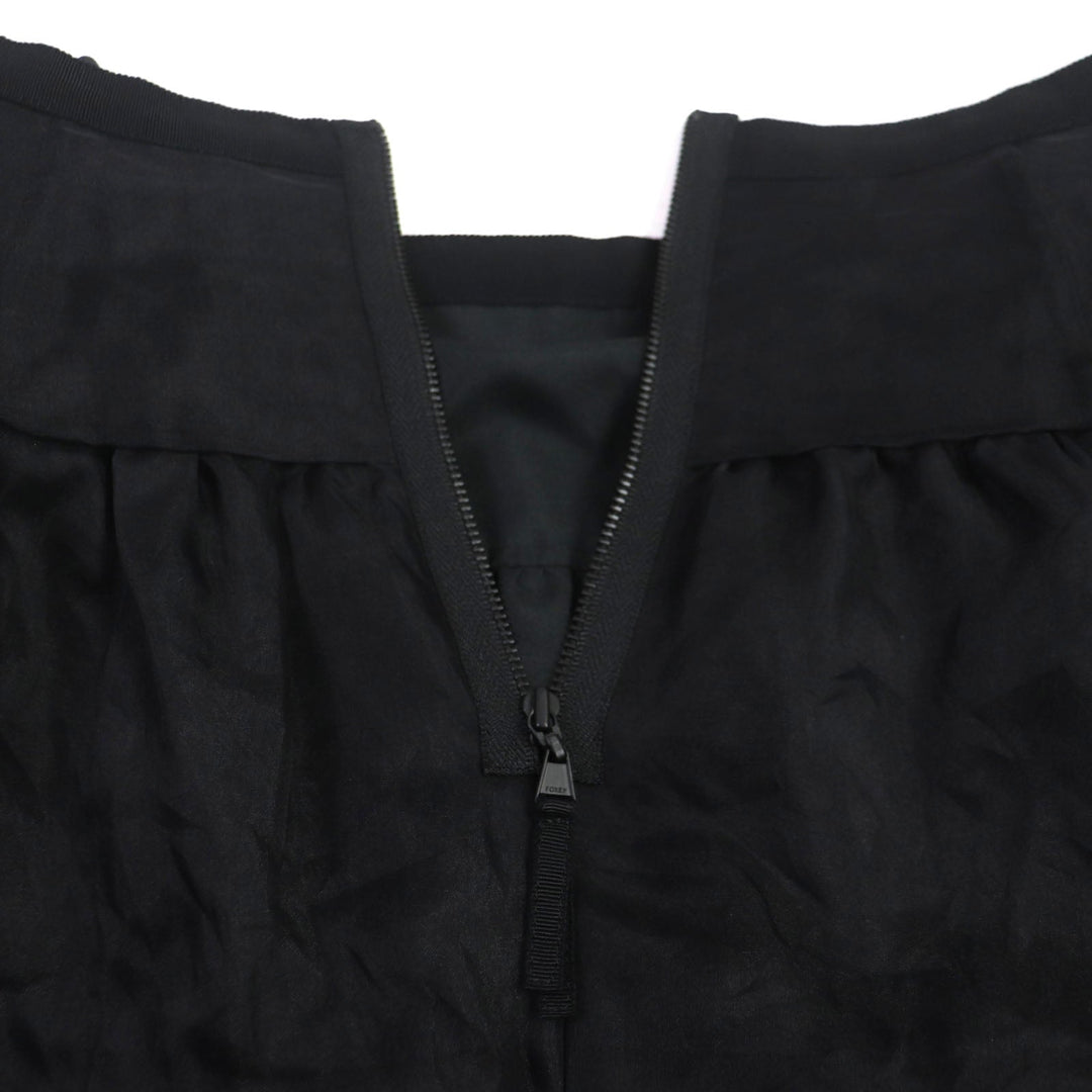 FOXEY skirt 33705 Outer: 100% silk, Lining: 100% polyester black Whip Women 38 Used Authentic