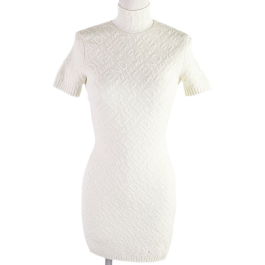 FENDI one piece 51% rayon, 21% polypropylene, 18% polyester, 9% nylon, 1% polyurethane Ivory Women 36 Used Authentic