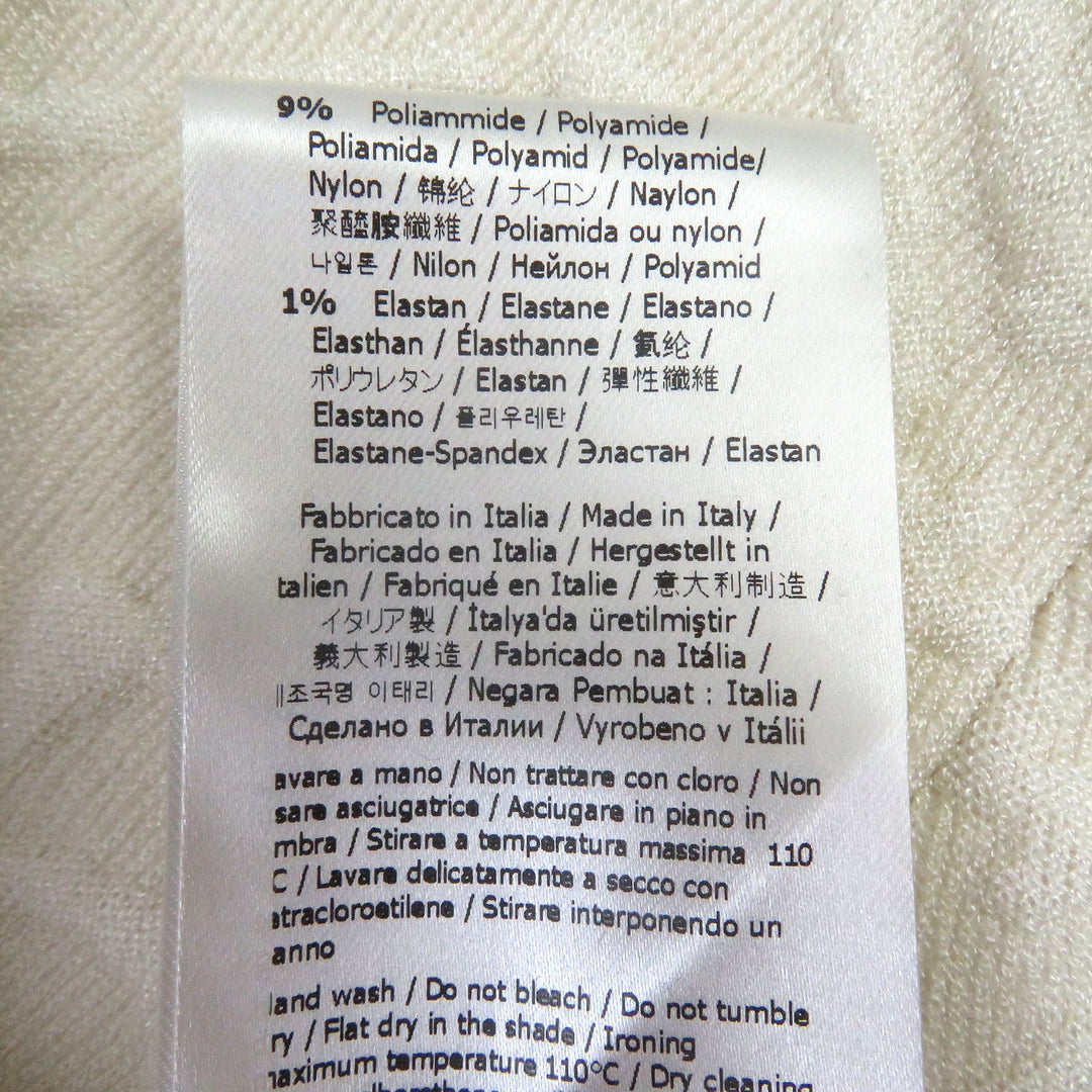 FENDI one piece 51% rayon, 21% polypropylene, 18% polyester, 9% nylon, 1% polyurethane Ivory Women 36 Used Authentic