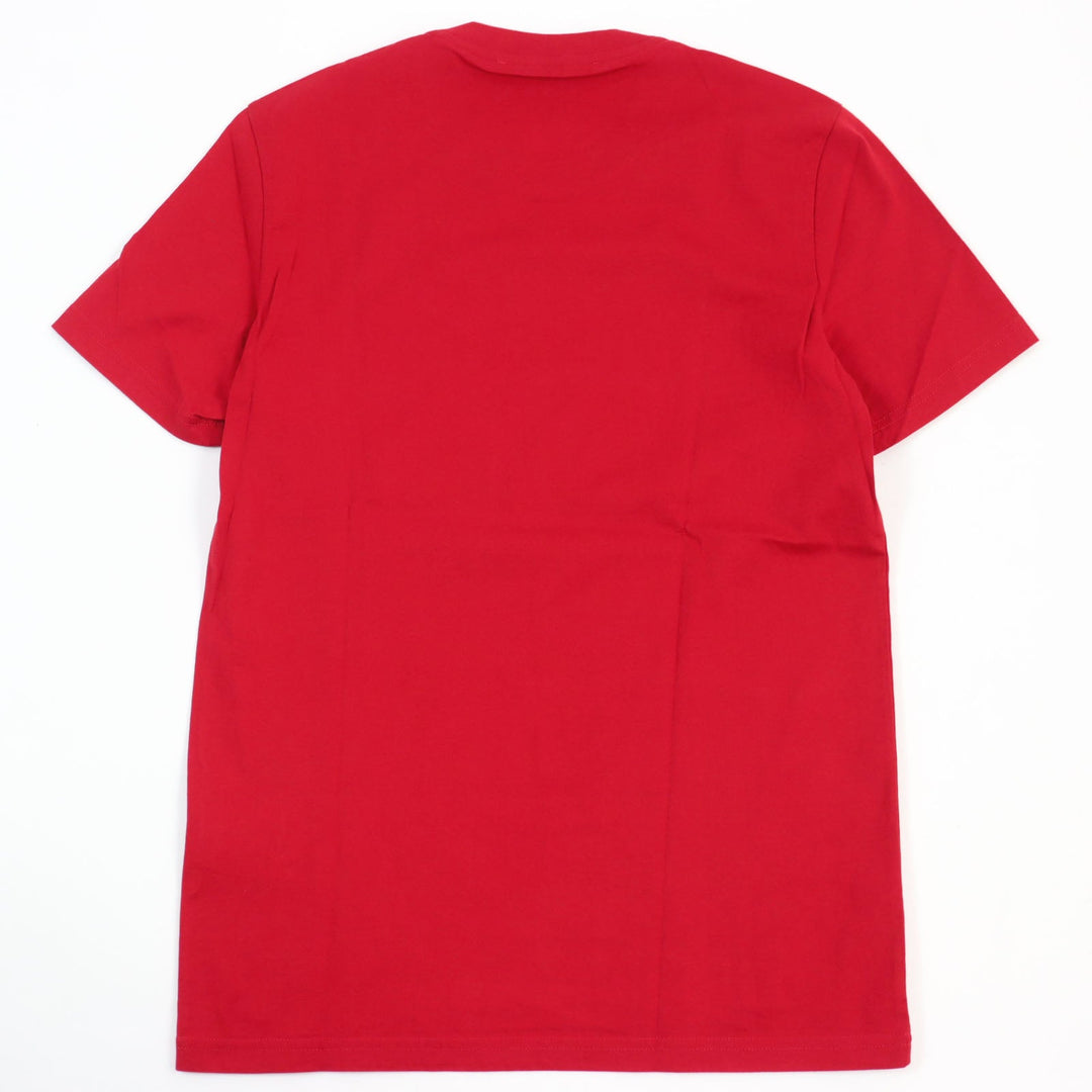 GIVENCHY Short sleeve T-shirt BM70K93002 Main: 100% cotton Red mens XS Used Authentic