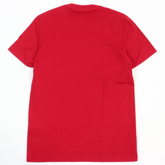 GIVENCHY Short sleeve T-shirt BM70K93002 Main: 100% cotton Red mens XS Used Authentic