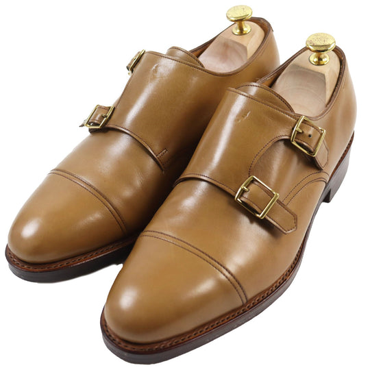 John Lobb Leather shoes Main: Leather light brown WILLIAM mens 8E Used Authentic