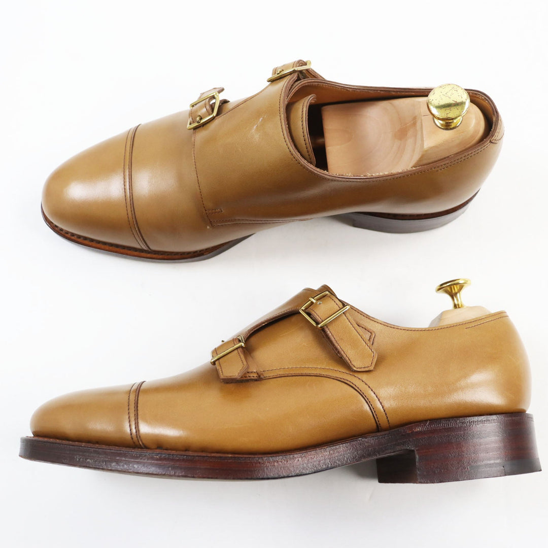 John Lobb Leather shoes Main: Leather light brown WILLIAM mens 8E Used Authentic