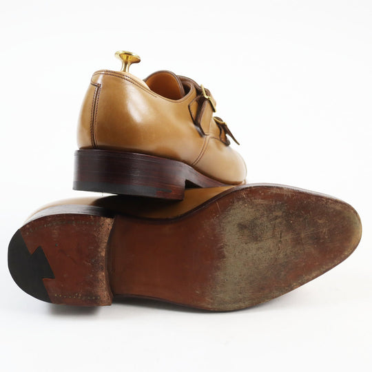 John Lobb Leather shoes Main: Leather light brown WILLIAM mens 8E Used Authentic
