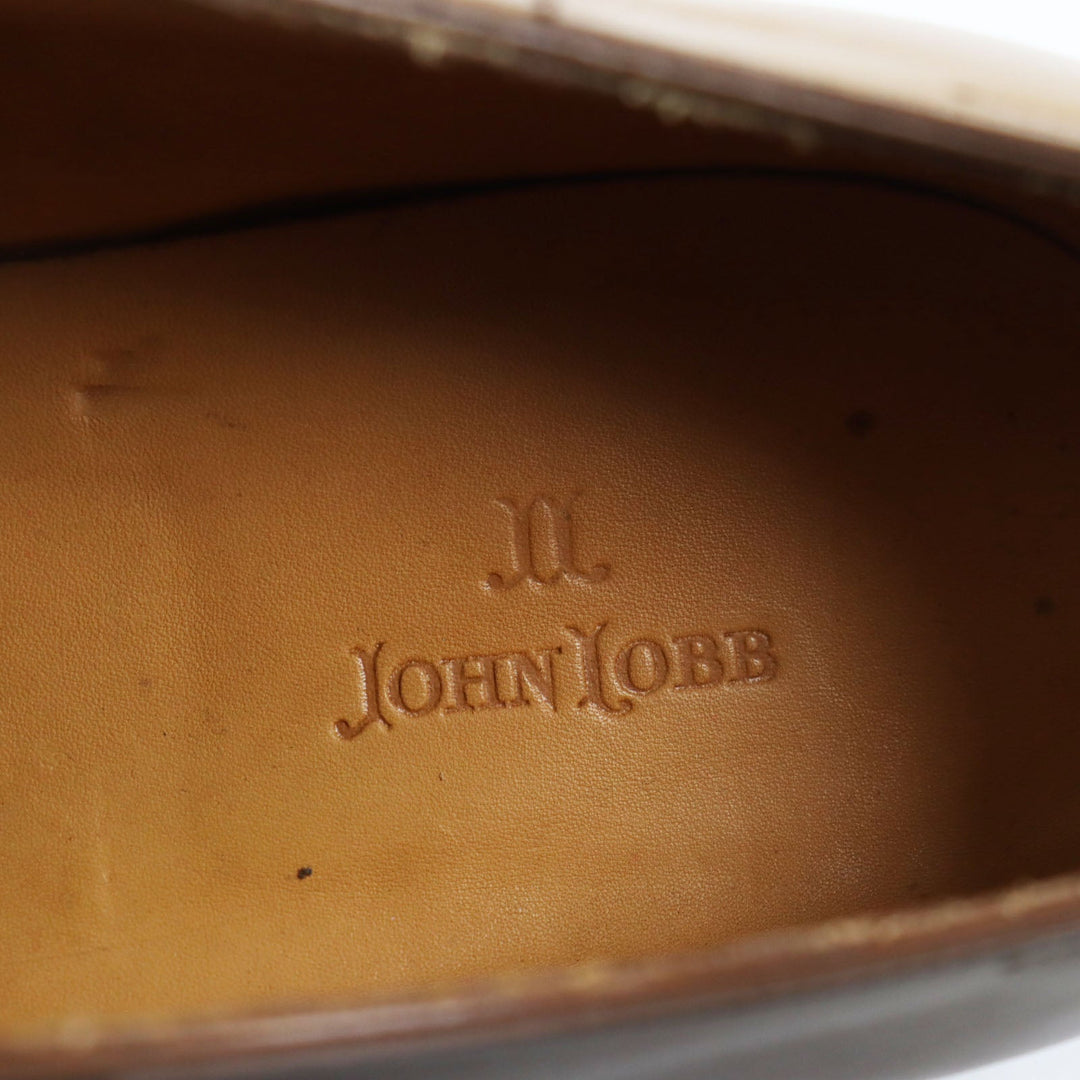 John Lobb Leather shoes Main: Leather light brown WILLIAM mens 8E Used Authentic