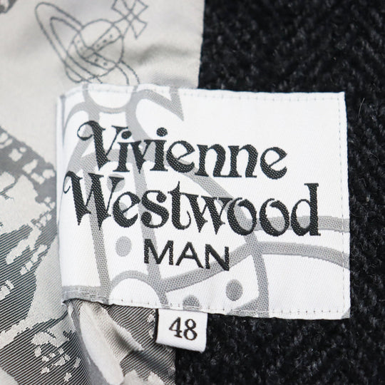 Vivienne WestwoodMAN coat Outer material: 44% wool, 31% acrylic, 21% polyester, 3% nylon, 1% rayon, lining: cupra gray mens 48 Used Authentic