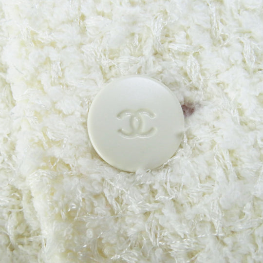 CHANEL setup 00T P15633 Outer: 75% nylon, Outer: 25% wool, Lining: 100% silk Ivoryx multi Women 40 Used Authentic