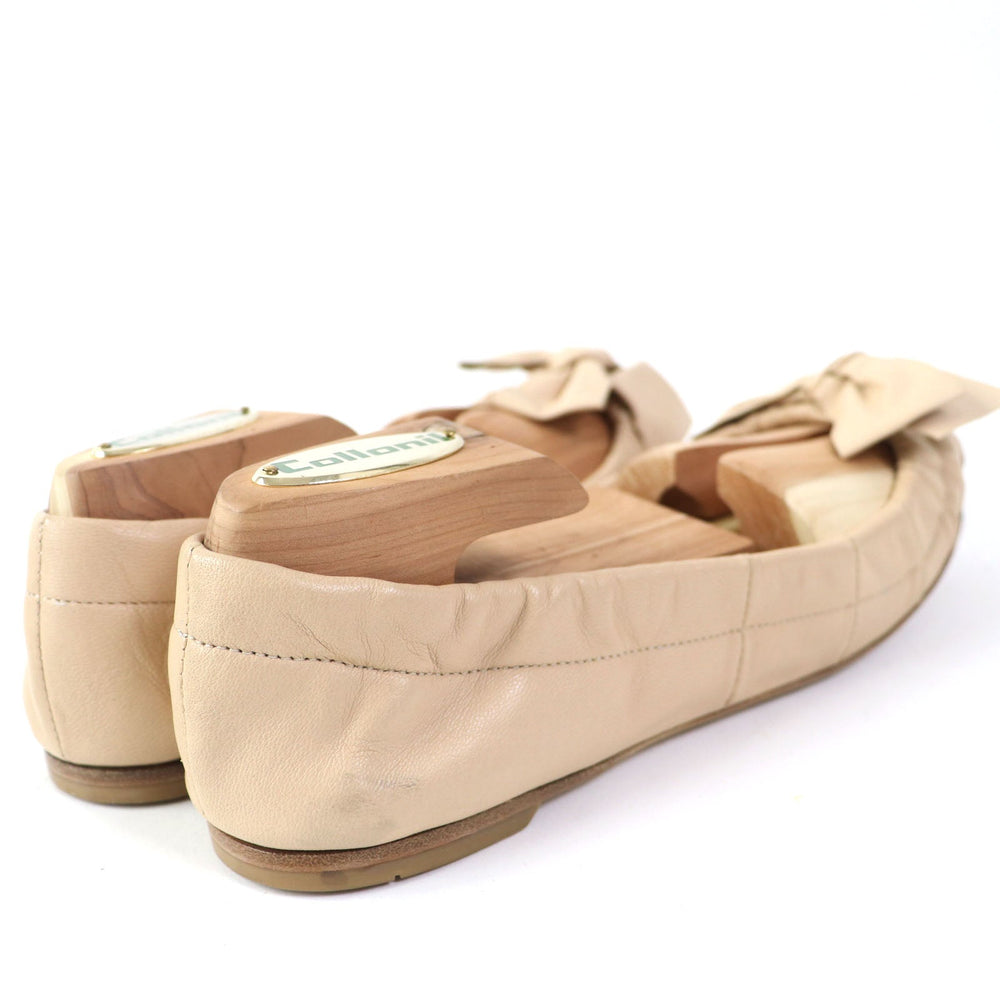 PRADA Ballet shoes Main: Leather beige Women 34 1/2 Used Authentic