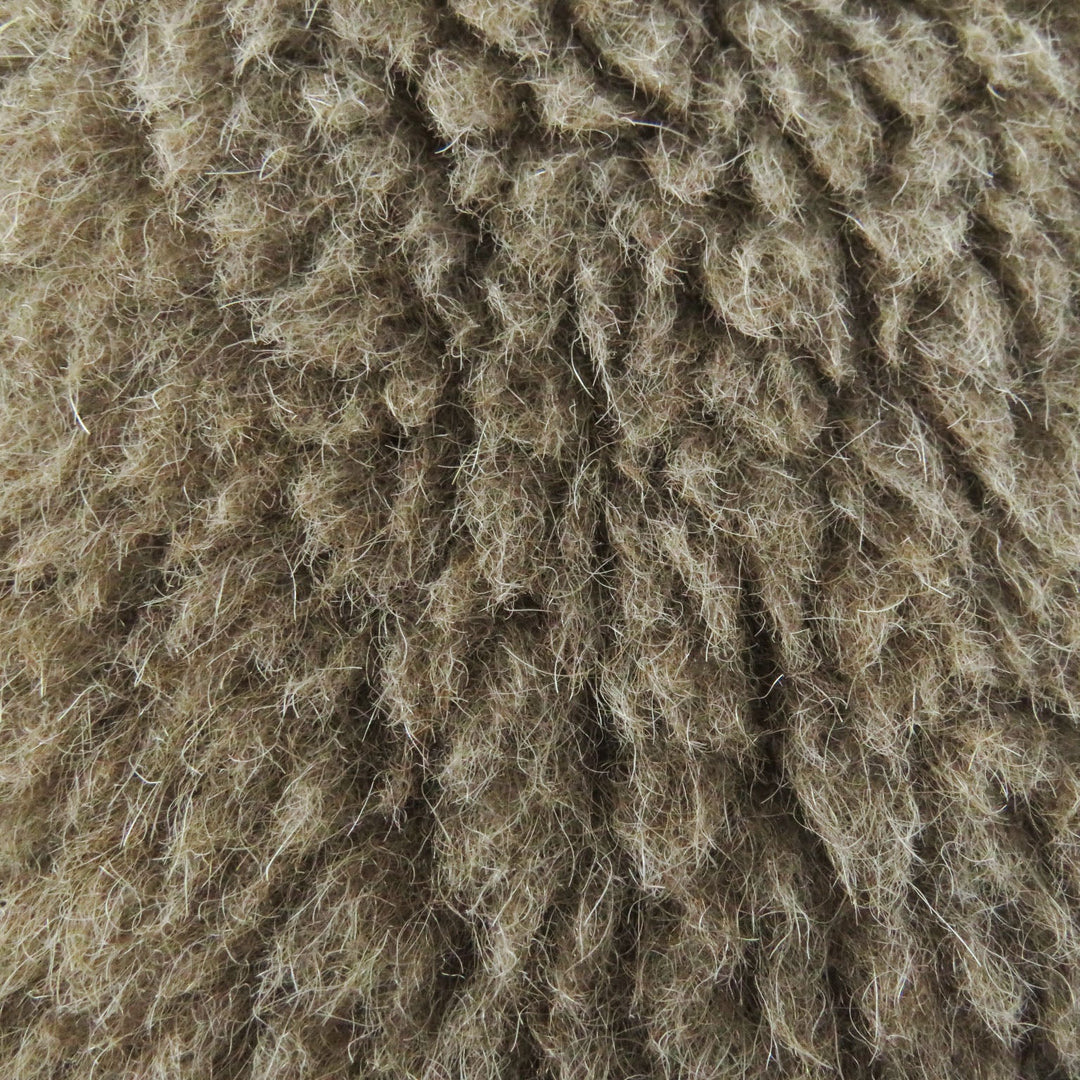 MAX MARA coat Outer: 62% alpaca, Outer: 26% wool, Outer: 12% silk, Lining: 100% viscose (rayon) Brown White tag Teddy bear Women ML (170/92A) Used Authentic