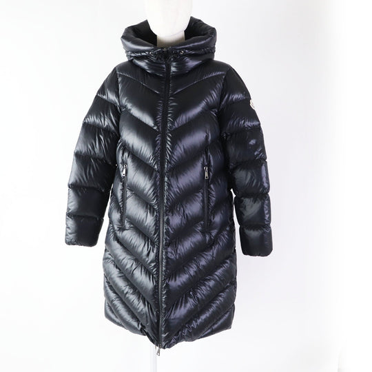MONCLER down coat Outer: 100% nylon, Lining: 100% nylon, Filling: 90% down, Filling: 10% feather, Hood lining: 100% nylon black CAMBALES Women 2 Used Authentic