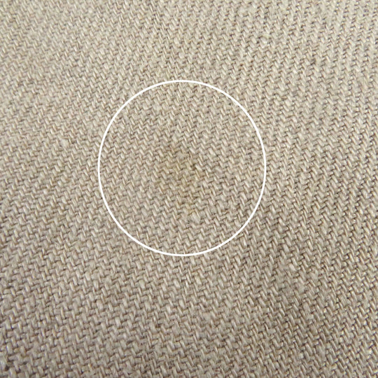 HERMES Tight Skirt Main: 100% linen beige Women 36 Used Authentic
