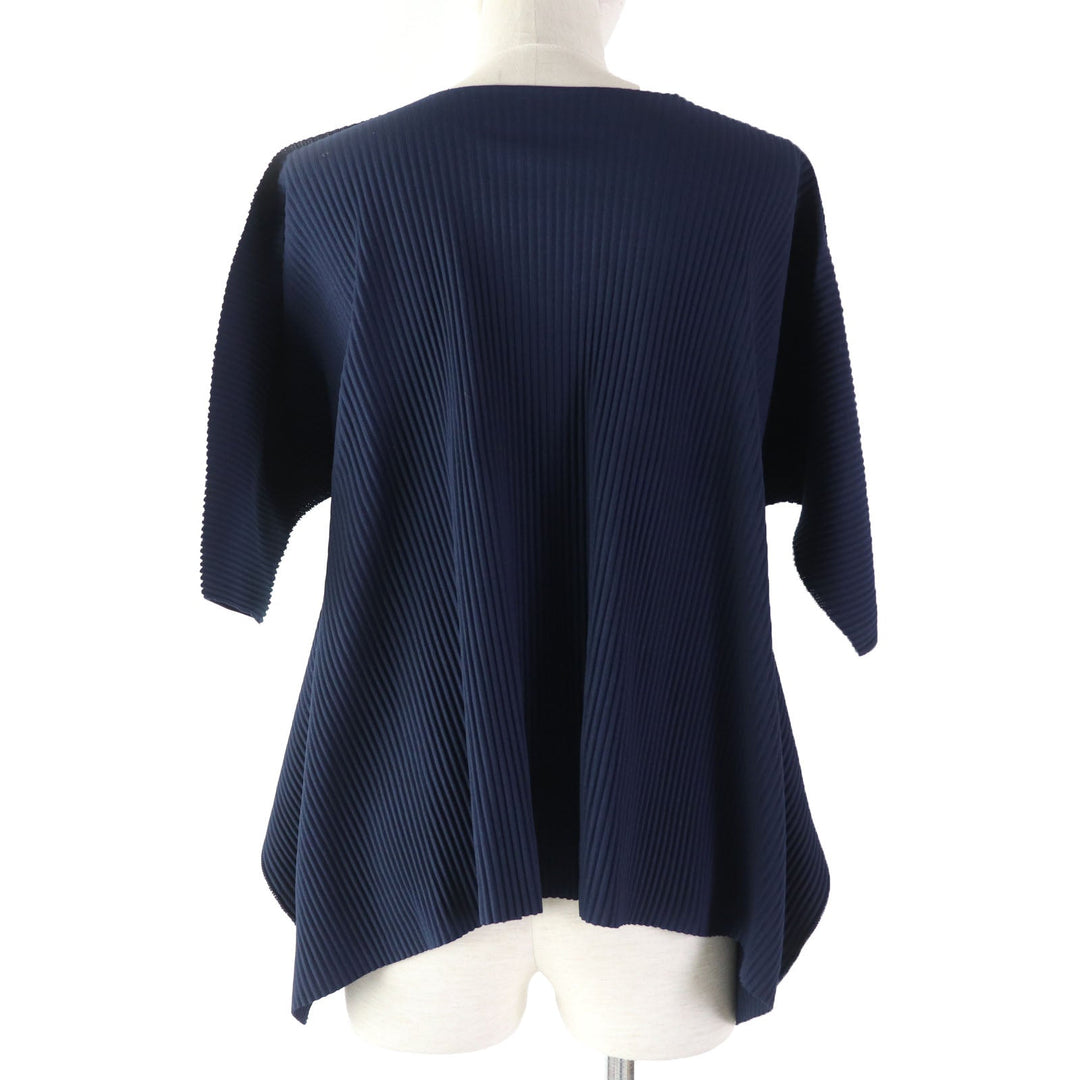 me ISSEY MIYAKE Cut MI74KK718 Main: 100% polyester Navy Women No size Used Authentic