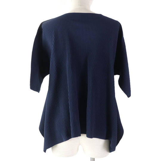 me ISSEY MIYAKE Cut MI74KK718 Main: 100% polyester Navy Women No size Used Authentic