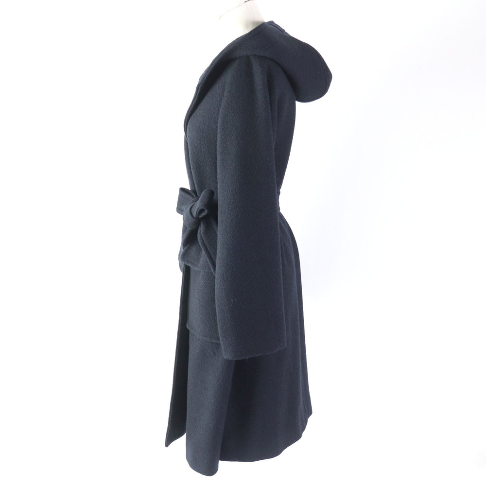BLUE LABEL CRESTBRIDGE coat 55B48-448-29 Outer material: 82% wool, Outer material: 18% nylon, Body: Cupra polyester Sleeves: Polyester Navy Women 38 Used Authentic