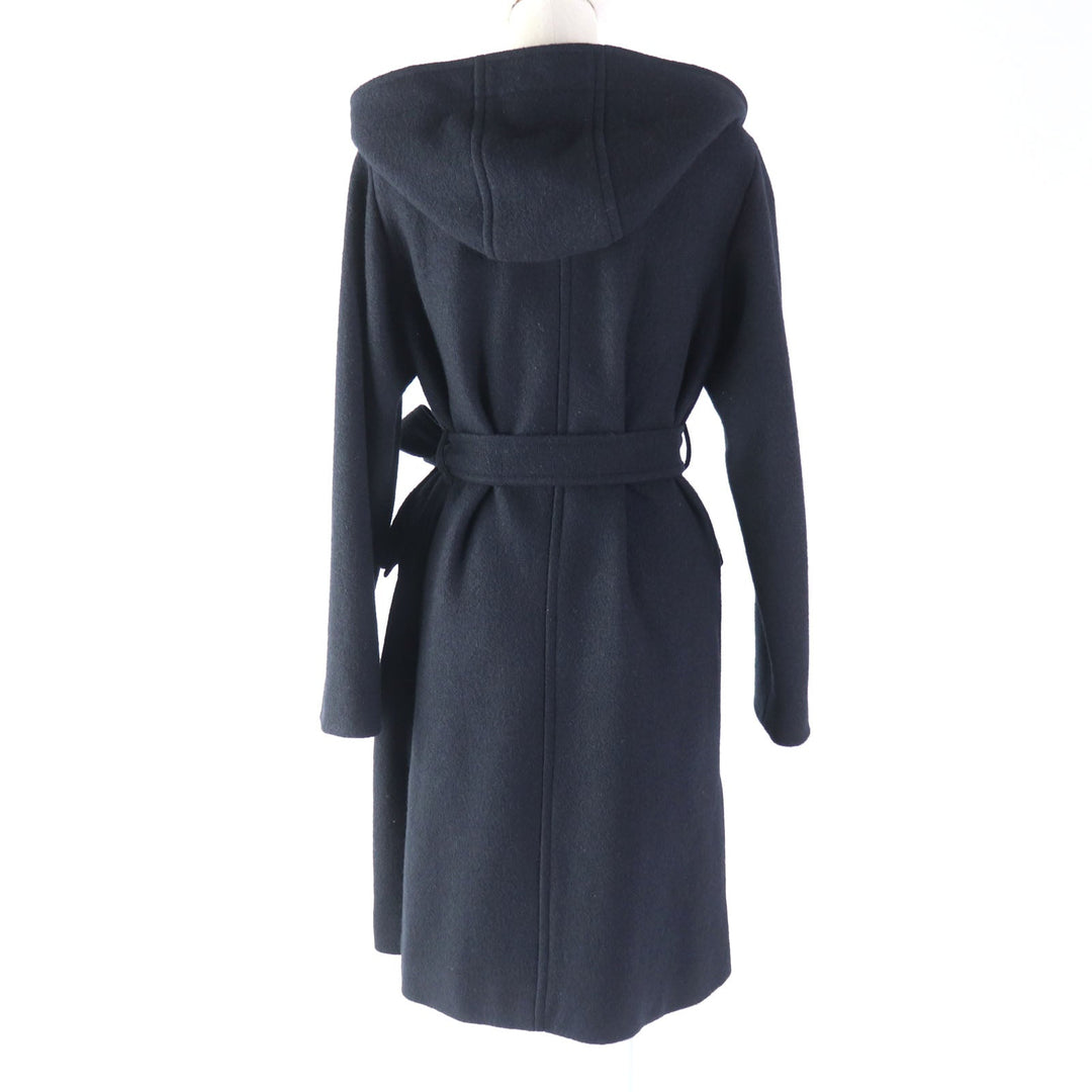 BLUE LABEL CRESTBRIDGE coat 55B48-448-29 Outer material: 82% wool, Outer material: 18% nylon, Body: Cupra polyester Sleeves: Polyester Navy Women 38 Used Authentic