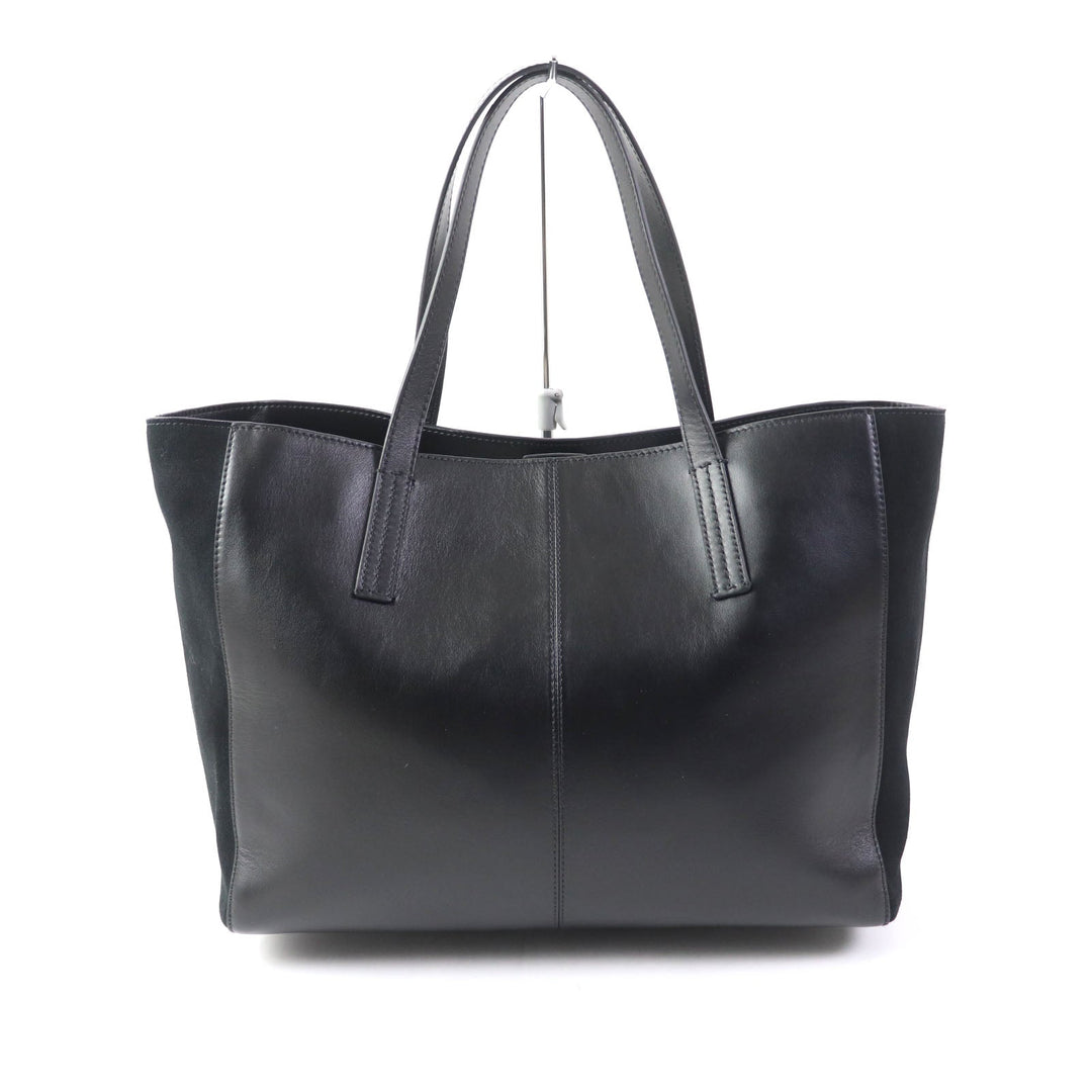SEE BY CHLOE Tote Bag Main: Leather black TILDA Women Used Authentic