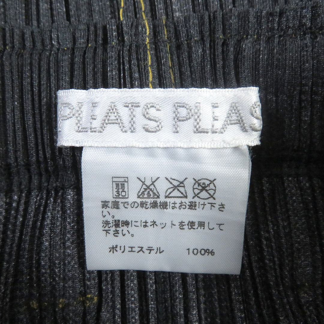 PLEATS PLEASE Pleated skirt PP75-JG021 Main: 100% polyester black Women 1 Used Authentic