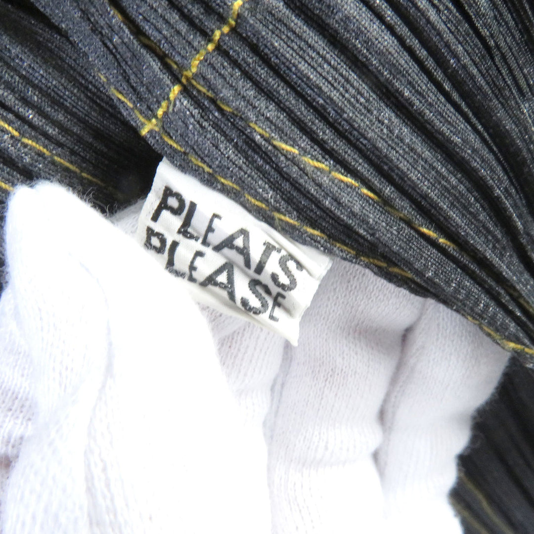PLEATS PLEASE Pleated skirt PP75-JG021 Main: 100% polyester black Women 1 Used Authentic