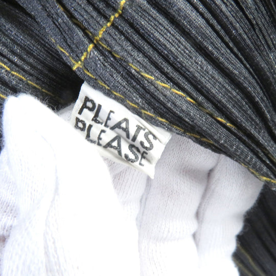 PLEATS PLEASE Pleated skirt PP75-JG021 Main: 100% polyester black Women 1 Used Authentic