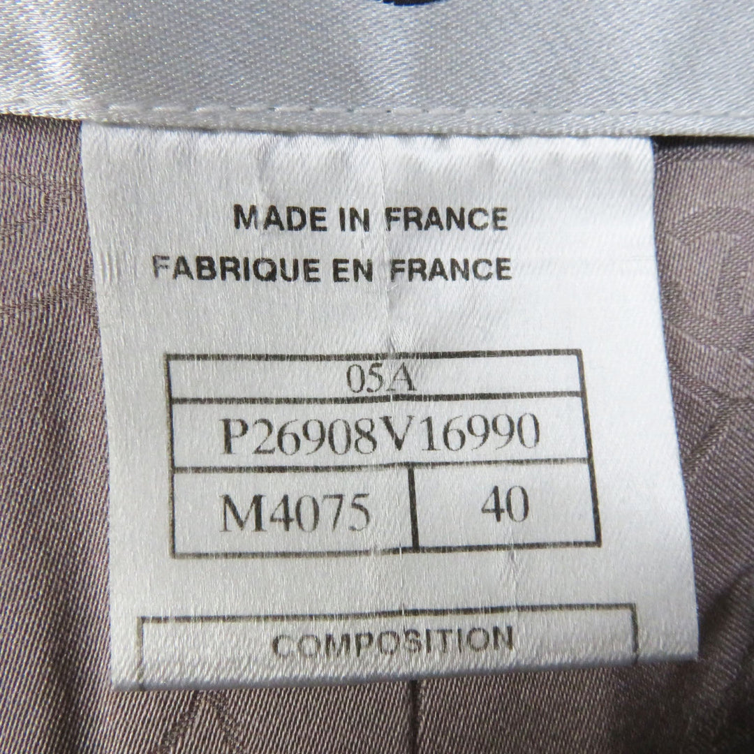 CHANEL tailored jacket 05A P26908 Outer: 40% wool, Outer: 20% mohair, Outer: 10% cotton, Outer: 10% acrylic, Outer: 10% silk, Outer: 6% nylon, 4% polyester, Lining: 96% silk, 4% polyurethane Multi Women 40 Used Authentic