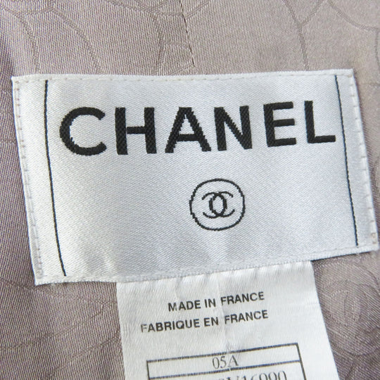 CHANEL tailored jacket 05A P26908 Outer: 40% wool, Outer: 20% mohair, Outer: 10% cotton, Outer: 10% acrylic, Outer: 10% silk, Outer: 6% nylon, 4% polyester, Lining: 96% silk, 4% polyurethane Multi Women 40 Used Authentic