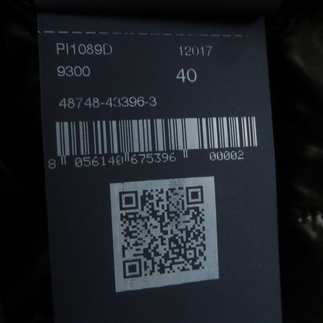 Herno Down jacket PI089D Outer: 100% nylon, Lining: 100% nylon, Part: 54% polyester, Part: 46% cotton, Filling: 90% down, 10% feather black Women 40 Used Authentic